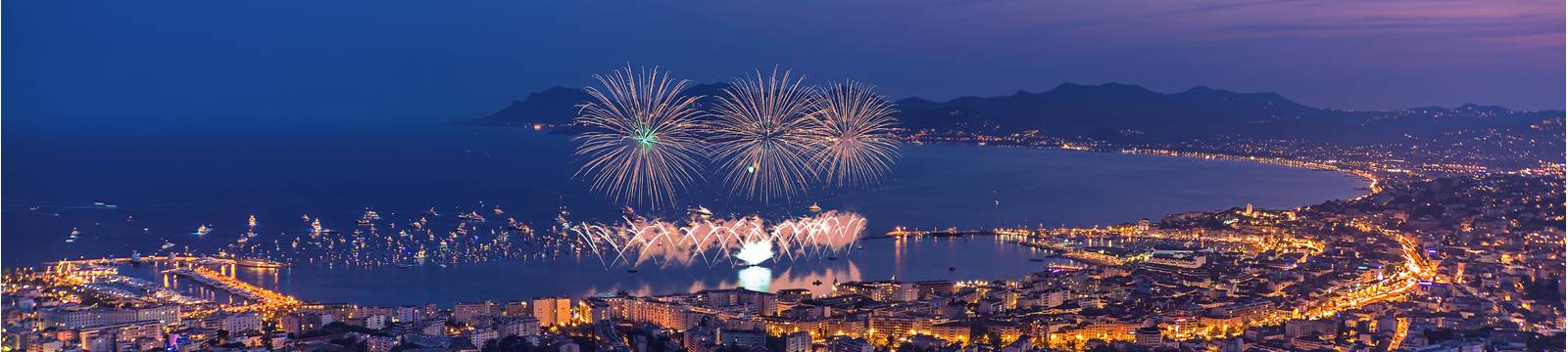 Cannes Port Fireworks